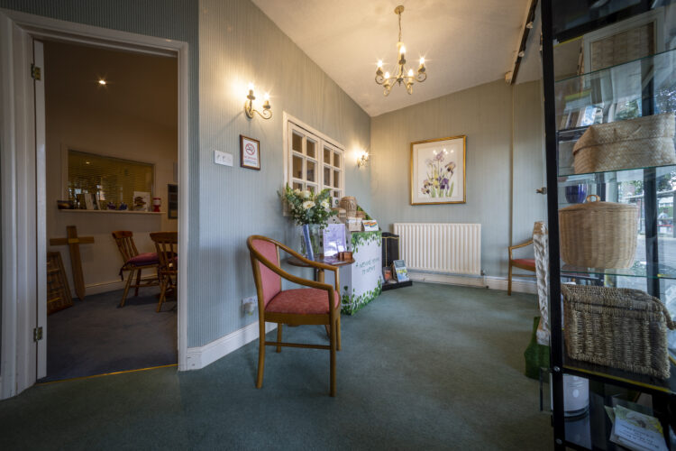 Welham Jones Chislehurst Funeral Home: Reception area