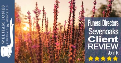 Funeral Directors Sevenoaks Kent Reviews by John R | Welham Jones Funerals and Memorials