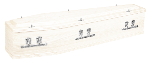 Speldhurst - limed Oak Coffin