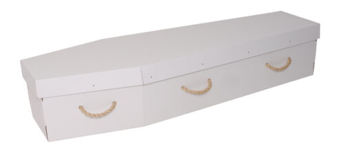 Cardboard Signature Coffin funeral directors