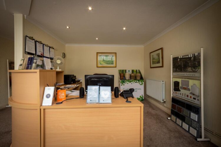 Funeral Directors Swanley Kent Welham Jones Reception Area